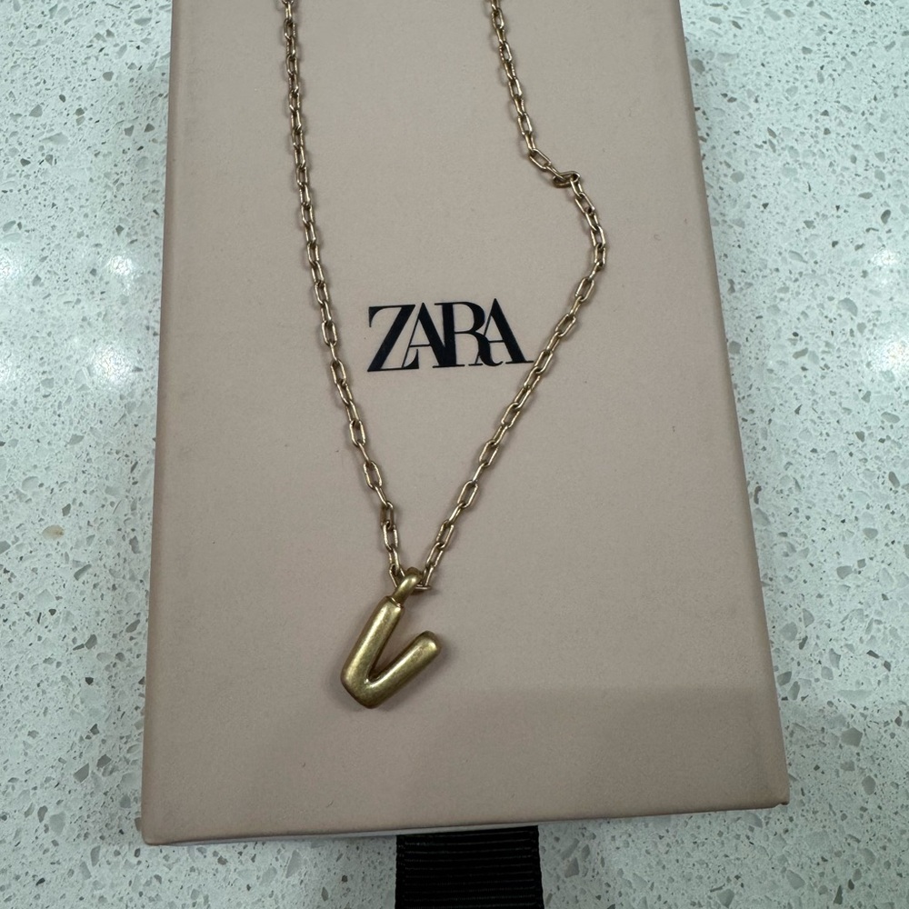 Zara Gold-Tone Chain Necklace